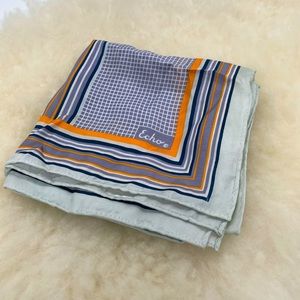 Echo silk square scarf